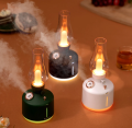 Beautiful Vintage Lamp Humidifier and Bedroom Lamp, Rechargable and 280ml. 