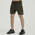 Olive Stretch - Sports Shorts. 