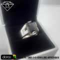 Natural Rutile Quartz Ring , Moh e Najaf Ring , Rutilated Quartz Ring. 