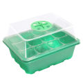 1 Pcs 12 Hole Seedling Trays Greenhouse Box Plant Flower Grow Propagation Box. 