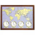 Rhythm Clocks Around The World - Time Zone Clock. 