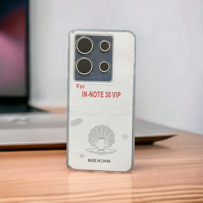 RAMEEZ MUNIR GONDAL for Infinix Note 30 VIP Back Cover Clear - Transparent Anti-Dust Plug, Anti-Slip, Soft Phone Case