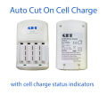 Double Fast CET AA AAA  Cells Charger Auto Cut On Full. 