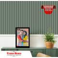 Customized Black Photo Frame with High Transparency Glass Modern Polymer Design Multiple Sizes Available. 