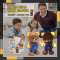 Beautiful Swinging Dancing Cute Bear with Light and Music Toy for Kids. 