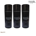 Toppik Hair Fiber 27.5g BLACK 3 Pcs. 