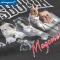 Men Hasbulla Magomedov Vintage T Shirt  Pure Cotton Clothes Novelty Short Sleeve Round Collar Tee Shirt Gift Idea T-Shirts. 