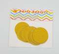 Golden Circle Garland - 2 Inch Circle Garland - Golden Color. 