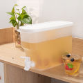 Drink Dispenser Refillable Large Capacity Translucent Juice Dispenser. 