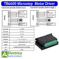 TB6600 Micro Stepper Motor Driver Single Pulse 4A 9~42V 2/4 Phase Hybrid Controller Microstep for CNC Milling Machine Tb6600 Stepper Motor Driver by Electrica. 