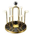 1pc Household Cup/Glass Holder, Rotating Drain And Dustproof Glass Cup Holder. 