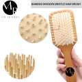 Bamboo Hair Brush, Hair Styling Comb, Wooden Bristles Hair Brush without Tips, Anti Static Hair Massage Brush with Non Slip Handle for Curly Long Short Thick Thin Hair, Large Size Hair Brush for Men and Women – M.R Traders. 