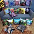 Pack of 6 Decorative Digital Print Jute Cushions Cover 16″ x 16″ Inches. 