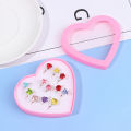 10pcs Children Kids Little Girl Adjustable Jewelry Rings in Box, Random Shape. 