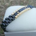 High Quality Black Gold Men's Bracelet, Black Bracelet For Mens, Buy Black Gold Chain Bracelet For Mens, Chain Bracelet.. 