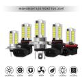 H4-H4/H7/9005/9006 33SMD LED Car Headlight Bulb Daytime Running Light White Motorcycle Fog Lamp. 