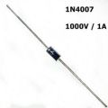 Pack of 50 - IN4007 -1 Amp 1000 Volt Diode IN 4007 Rectifier - 1N4007. 