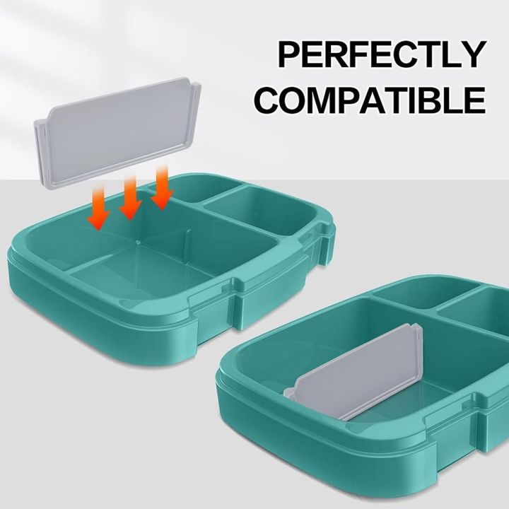 Replacement Silicone Lunch Box Insert Safe Universal Bento Box Divider BPA FREE Food Tray Divider for Bentgo