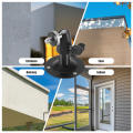【Latest Style】 CGearuppt 2.6 Inch High Wall Ceiling Mount Stand Bracket for Security CCTV Camera.