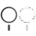2024 New Ultra-thin Shiny Magnetic Metal Ring Plate for Magsafe Accessories Mobile Phone Magnet Sheet for Samsung iPhone 12 13. 