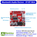 XY-BT-Mini 5v Bluetooth Audio Receiver Bluetooth De-Coder Module Mini MP3 Lossless Speaker Board Amplifier Bluetooth 4.1 by Electrica. 