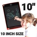 LCD Writing Tablet 10 Inch with Newest High-Tech Split Screen Writing and Delete Function Drawing Tablet, Reusable Drawing Pad Birthday Gifts for Kids and Adults at Home School Office. 