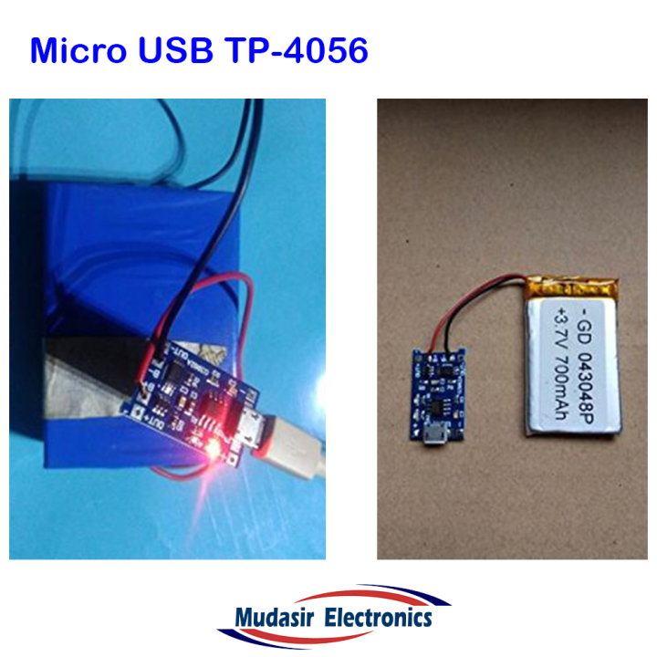 TP%204056%20Micro%20USB%2018650%20Lithium%20battery%20charging%20and%20protection%20integrated%20charging%20board%20-%20Image%205