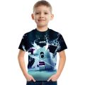 ROBLOX Game Pattern Printing Children's T-shirt Soft and Comfortable Summer Clothing Children Cartoon Sandbox Party. 