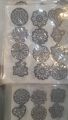 Henna stickers , Temporary Arabic Henna stickers, Instant Mehndi stickers. 