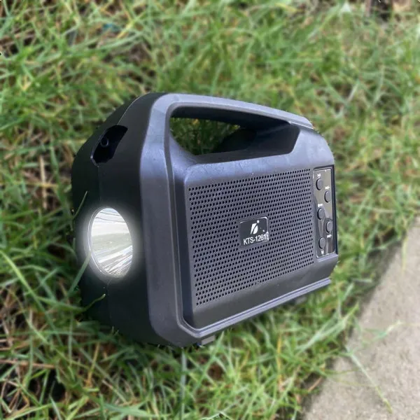 Portable Wireless Bluetooth Speaker With Flash Light Solar speaker