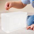 Acrylic Money Box Money Bank Table Decoration with 5000 Dollars Target Money Saving Box for New Year. 