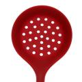 Silicone spatula Silicone Colander kafkeer Filter Soup Ladle Long Handle W Hole Kitchen. 