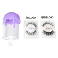 Plastic Portable Eyelash Storage Box Clear Ice Cream Eyelash Packaging Case Lollipop Candy Color Lash Storage Container Boxes. 