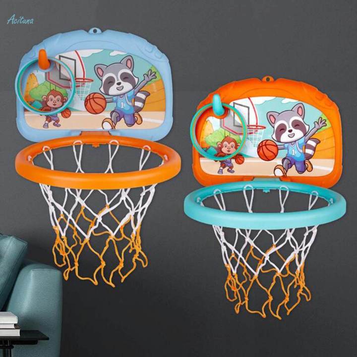 Indoor Basketball Hoop Wall Mounted Basketball Board for Preschool Teens