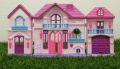 Doll House - Beauty Villa Set For Girls - Lovely Pink Doll House - Doll House For Girls - Pink Color Doll Play House. 
