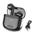 Lenovo XT96 Earbuds - True Wireless - Headphones - BT 5.1 - Mini Earbuds Sport Headset - In-Ear Music Earphone - Touch Control - Charging Case - Black. 
