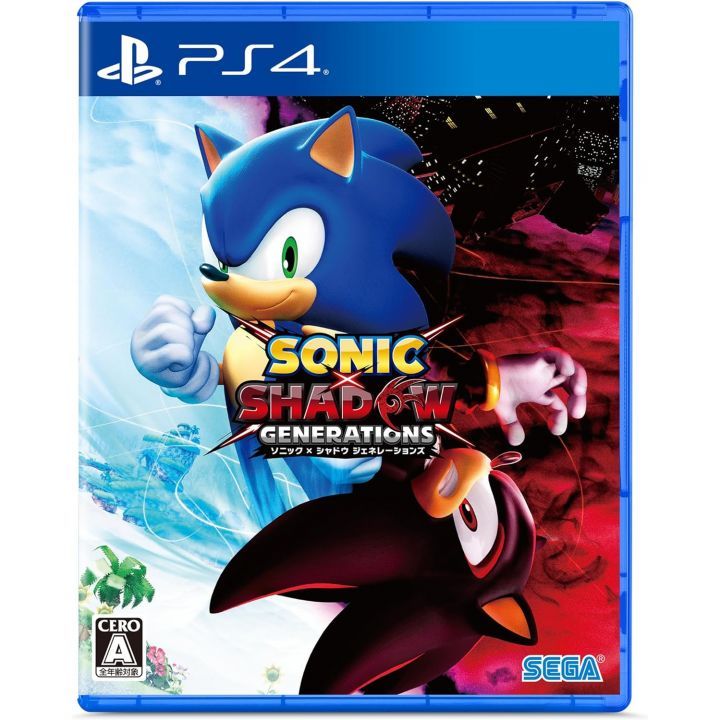 Sonic X Shadow Generations Playstation 4 Game Ps4