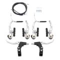 Complete MTB Bicycle brake set V brakes brake parts original mountain bike. 