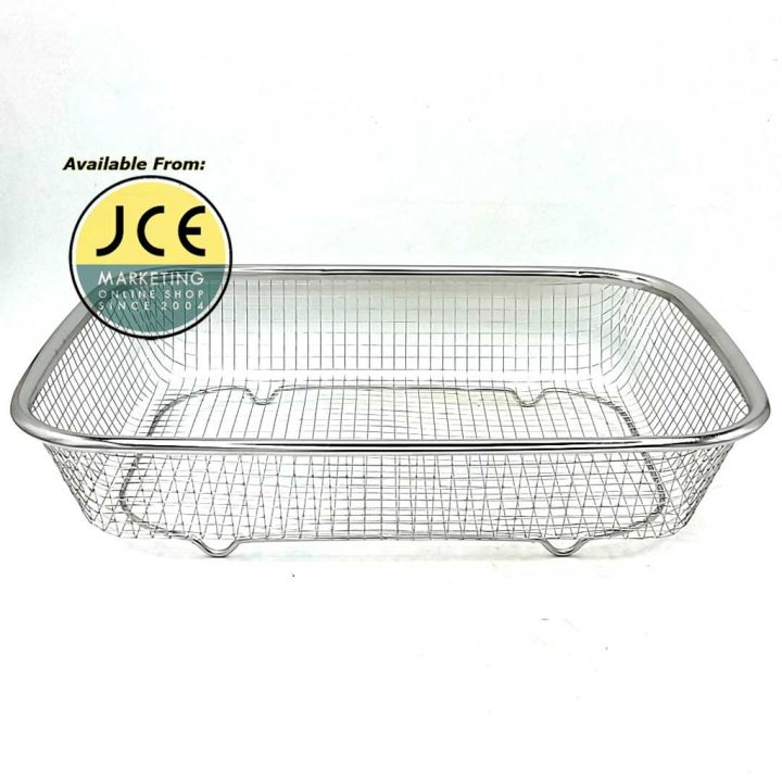 Day2day%20Mall%20Rectangular%20Colander%20Square%20Colander%20Coarse%20Wire%20Mesh%20Colander%20Strainer%20Sink%20Drain%20Wash%20Basket%20-%20Image%202