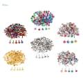 50/100pcs Lots Metal Brads Scrapbook Paper Fastener A Decorative Brads. 