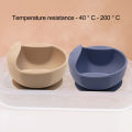 Non-spill Baby Suction Bowl Securely Sticks to Table Bpa-free Silicone Dish for Toddlers Easy to Clean Anti-slip Ideal for Southeast Asian Parents. 