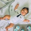 Pilot Costume Baby Onesie Unisex New Born Baby Clothes. 