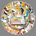 51Sheets Cute Cartoon Guinea Pig Graffiti Sticker Kawaii Aesthetic Stickers Laptop Notebook Suitcase Cup DIY Decoration StickersNIUMAO. 
