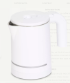 Imported Electric Kettle | Bentley Halo 0.6 Liter Compact Double Wall Kettle, Matt White | Blue LED indicator light | 360° rotatable, Stix controller. 