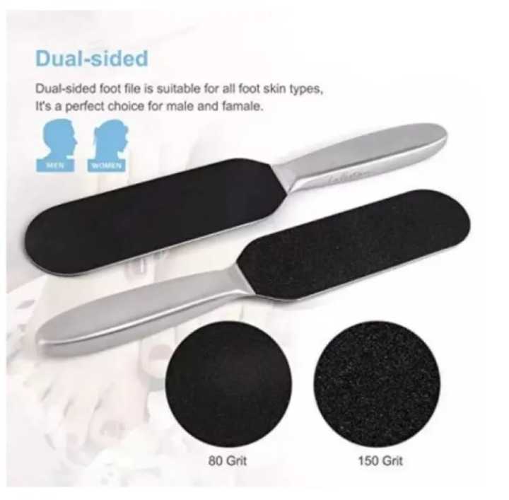 Foot File Rts Premium Quality Foot Bliss Double Side Wood Foot Filer | Daraz.pk