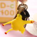 1Pc Funny Gadgets Novelty Antistress Toy Squeeze Chicken Laying Egg Chicken Toys Keyring Surprise Squishy Kids Toys. 
