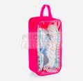 PACK OF 5 - Easy Travel shoe organizer  ( cosmetic bag )  multipurpose Storage Bag  Transparent Waterproof Shoe Bags Travel Dustproof Portable Shoes Bag. 