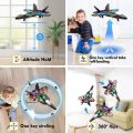 F22 RC Plane Toys with Auto Hover Easy Fly 6-Aixs Gyro 2.4GHZ Remote Control Airplanes 3D Flips Stunts Glider EPP Foam RC Fighter Jet Drones for Adult. 
