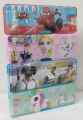 Spiderman Car Cute Kitte &  Character Geometry Box Double Side Magnet Close - simple geometry - imaada( with free rubber shpnar and scale foot). 