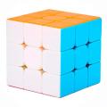 3X 3X3 Stickerless Rubik Cube High Speed Magic Cube Puzzle Toys. 